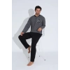 Uzun Kollu Erkek Pijama Takımı