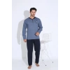 Uzun Kollu Erkek Pijama Takımı