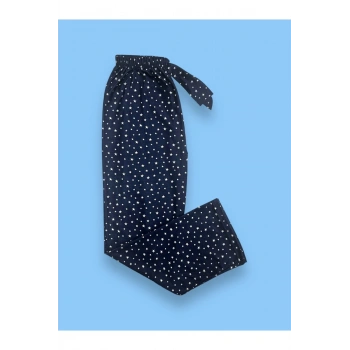 İpeksi Dokulu Süet Pijama Altı