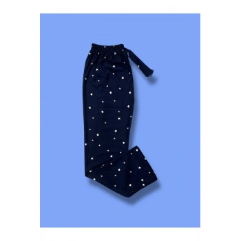 İpeksi Dokulu Süet Pijama Altı