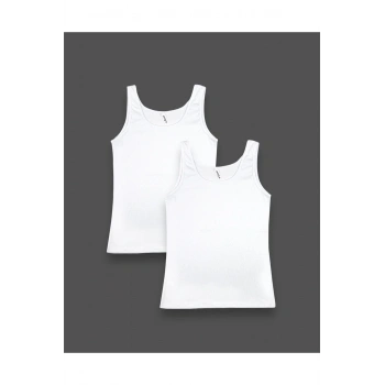 İnce Fitilli Kalın Askılı Pamuklu Kadın Atlet