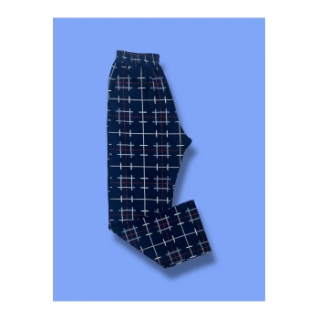 Cepli Ipeksi Dokulu Süet Pijama Alt Unisex