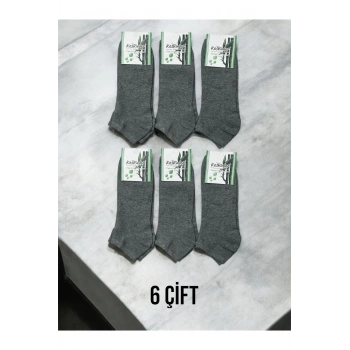 Pamuklu Patik/Bilek/Kısa Kadın Çorap 6lı
