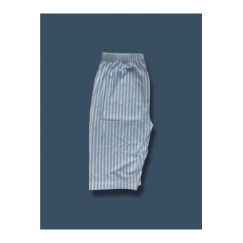 Desenli Penye Diz Altı Büyük Beden Anne Kadın Kapri