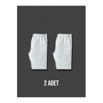 Kız Çocuk Paçalı Külot/Boxer Şort 2li