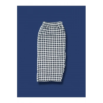 Desenli Penye Diz Altı Büyük Beden Anne Kadın Kapri