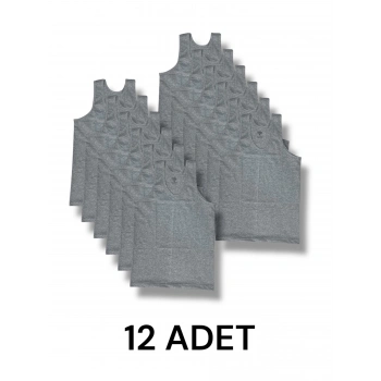 Askılı Erkek Atlet Pamuklu 12li Paket
