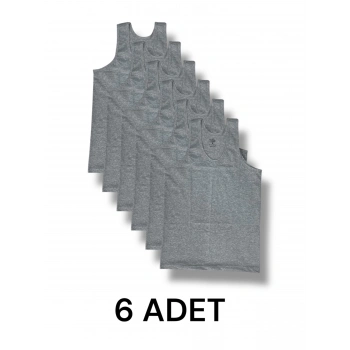Askılı Erkek Atlet Pamuklu 6lı Paket