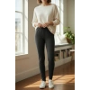 Büyük Beden Kışlık Şardonlu Licralı Kadın Tayt İçlik