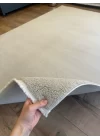 Destan Halı Palermo Yumuşak Yapılı Microfiber Toz Tüy Çıkarmaz Modern Salon Oturma Odası Yatak Odası Halısı Bej