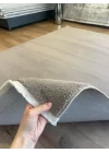 Destan Halı Palermo Yumuşak Yapılı Microfiber Toz Tüy Çıkarmaz Modern Salon Oturma Odası Yatak Odası Halısı Kahverengi