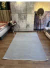 Destan Halı Palermo Yumuşak Yapılı Microfiber Toz Tüy Çıkarmaz Modern Salon Oturma Odası Yatak Odası Halısı Koyu Gri