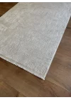 Destan Halı Sunrise 02 Modern Açık Krem Bej Renkli Yumuşak Dokulu ve Kolay Temizlenebilir Hafif Sık Dokuma Halı