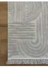 Destan Halı Tokyo Gri Modern İskandinav Hav Toz Vermez Etnik Modern Makine Halısı
