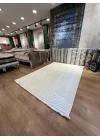 Destan Halı Tokyo Beyaz Modern İskandinav Hav Toz Vermez Etnik Modern Makine Halısı
