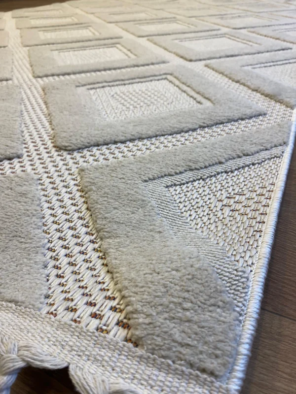 Destan Halı LUPİN 18508 Iskandinav Tarz Dokuma Modern Desenli Halı