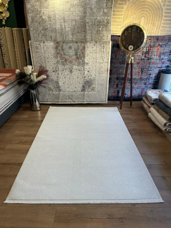 Destan Halı Nova İnce Yapılı ve Modren Hav Toz Vermez Kolay Temizlenebilir Makine Halısı 3501