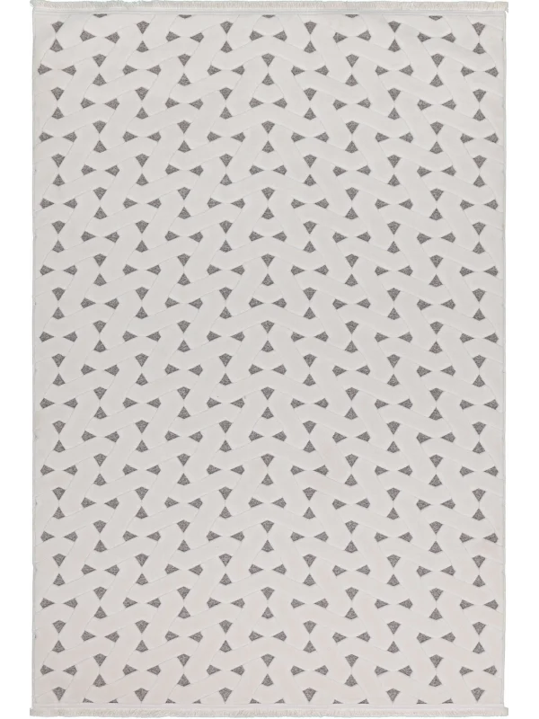 Destan Halı Happy 01 Makinede Yıkanabilir Toz Vermez Altı Kaymaz İnce Makine Halısı