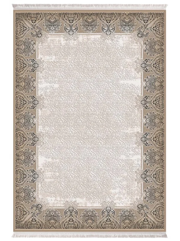 Destan Halı Monaco 13351 Klasik Desenli Uzun Ömürlü Bambu Makine Halısı