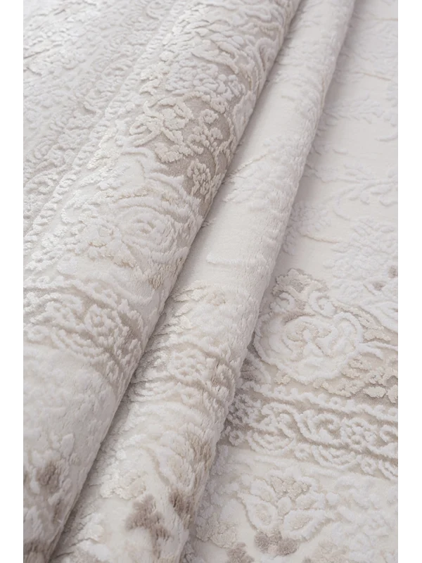 Destan Halı Monaco 13353 Klasik Desenli Uzun Ömürlü Bambu Makine Halısı