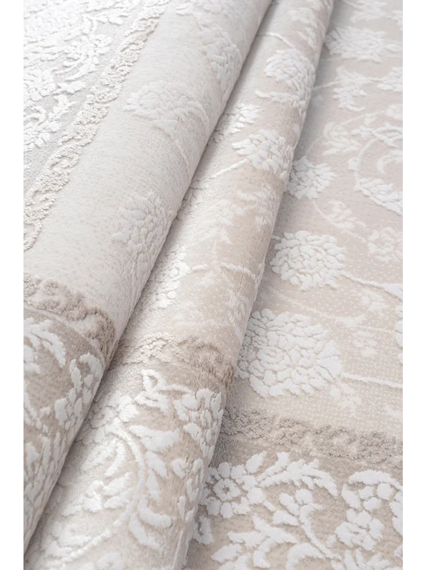 Destan Halı Monaco 13354 Klasik Desenli Uzun Ömürlü Bambu Makine Halısı