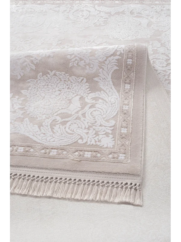 Destan Halı Monaco 13357 Klasik Desenli Uzun Ömürlü Bambu Makine Halısı