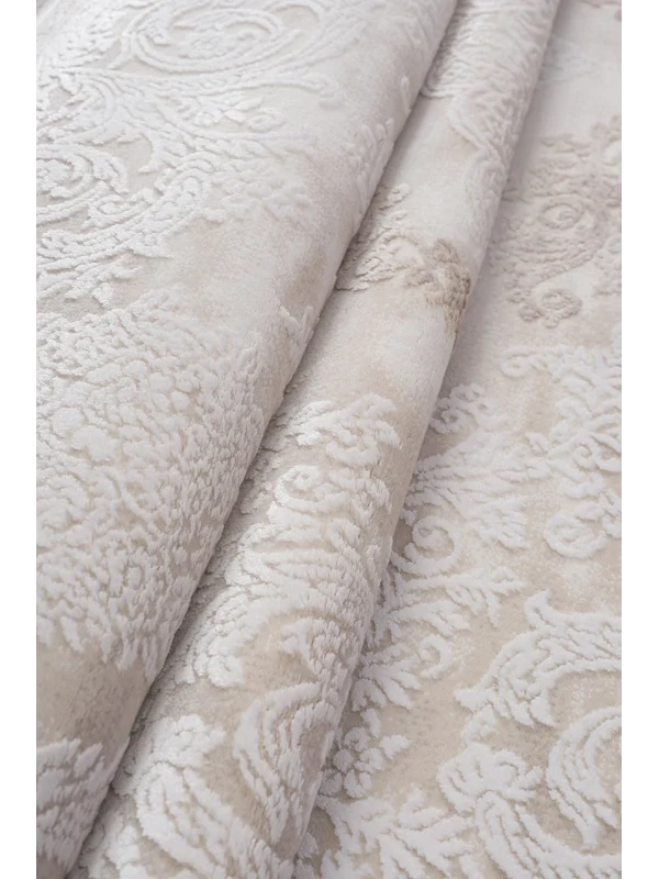 Destan Halı Monaco 13357 Klasik Desenli Uzun Ömürlü Bambu Makine Halısı