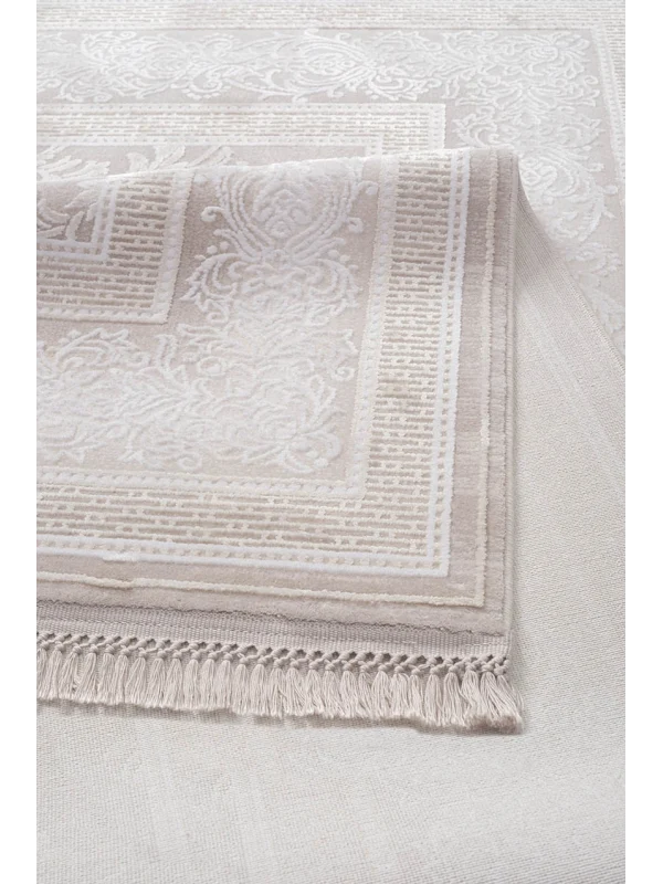 Destan Halı Monaco 13358 Klasik Desenli Uzun Ömürlü Bambu Makine Halısı