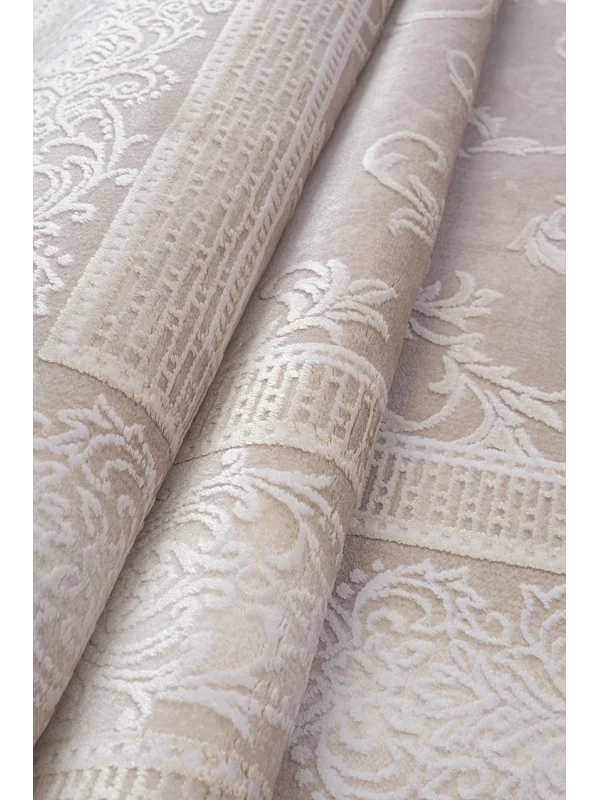 Destan Halı Monaco 13358 Klasik Desenli Uzun Ömürlü Bambu Makine Halısı