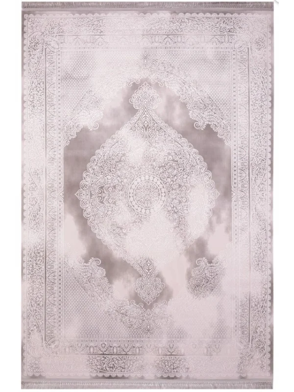 Destan Halı Monaco 13642 Klasik Desenli Uzun Ömürlü Bambu Makine Halısı