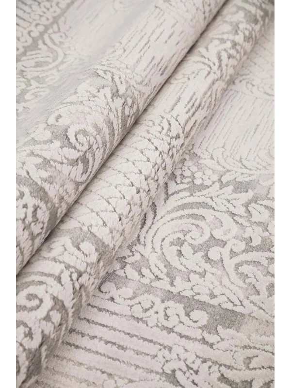 Destan Halı Monaco 13641 Klasik Desenli Uzun Ömürlü Bambu Makine Halısı