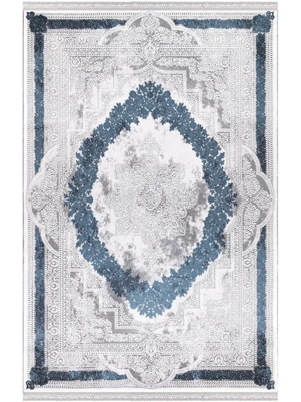 Destan Halı Monaco 13624 Klasik Desenli Uzun Ömürlü Bambu Makine Halısı