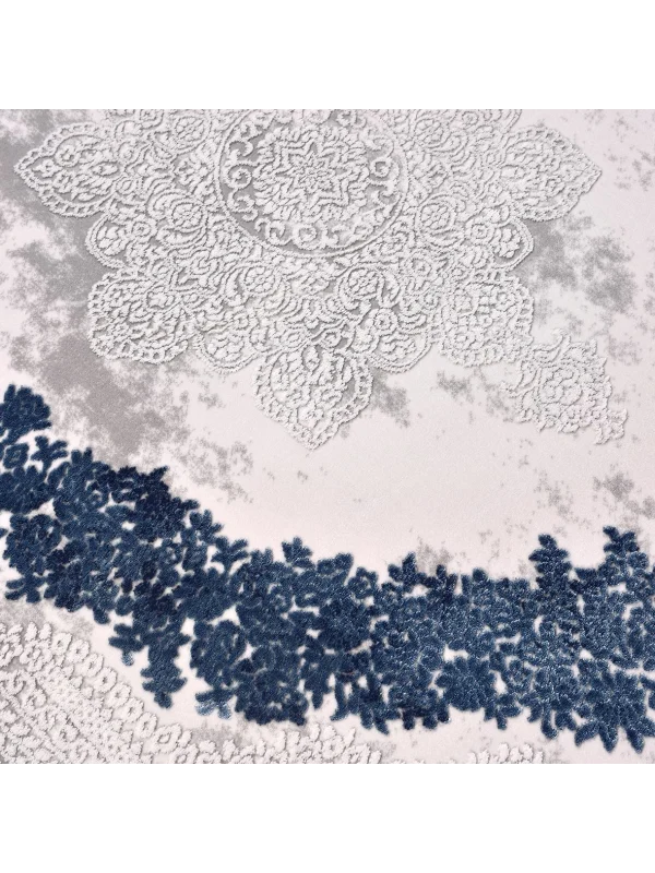 Destan Halı Monaco 13624 Klasik Desenli Uzun Ömürlü Bambu Makine Halısı