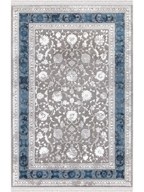 Destan Halı Monaco 13607 Klasik Desenli Uzun Ömürlü Bambu Makine Halısı