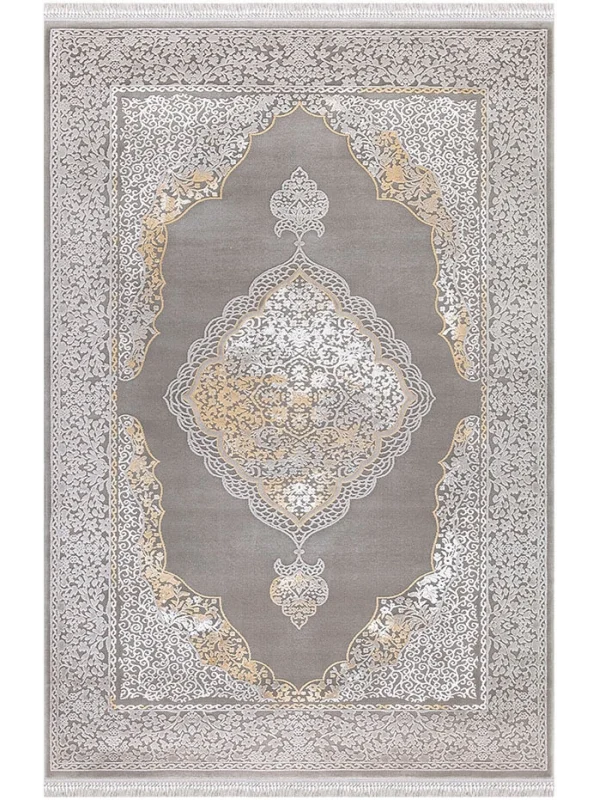 Destan Halı Monaco 13603 Klasik Desenli Uzun Ömürlü Bambu Makine Halısı