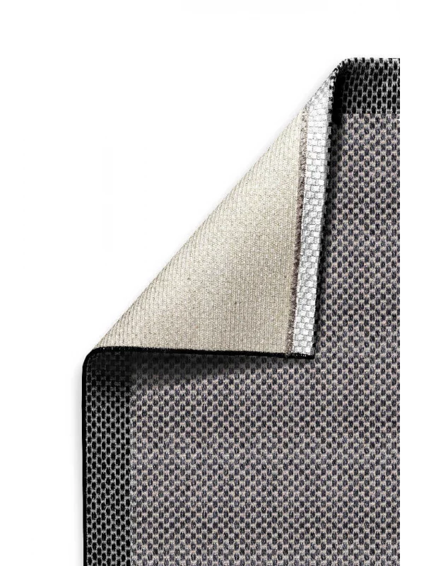 Destan Natura Sisal Bordürlü Özel Ölçü Tam Çerçeveli Jüt Sisal Modern Halı Ntr20 Siyah-Antrasit