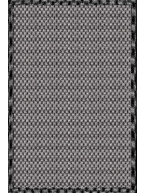 Destan Natura Sisal Bordürlü Özel Ölçü Tam Çerçeveli Jüt Sisal Modern Halı Ntr20 Siyah-Antrasit