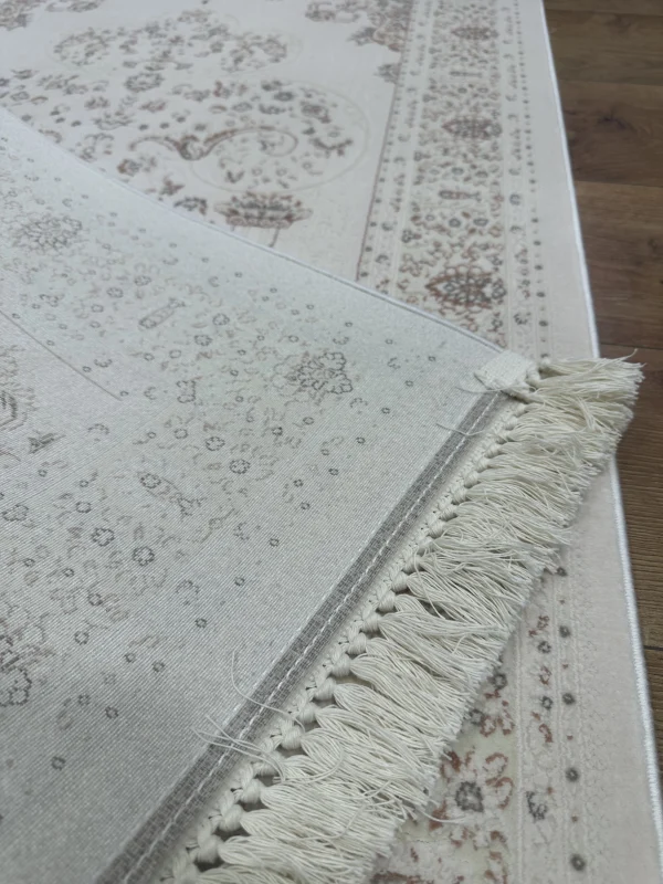 Destan Halı Hira01 Seccade Namazlık Hediyelik Özel tezgah 100 Tarak Parlak Sık Dokuma