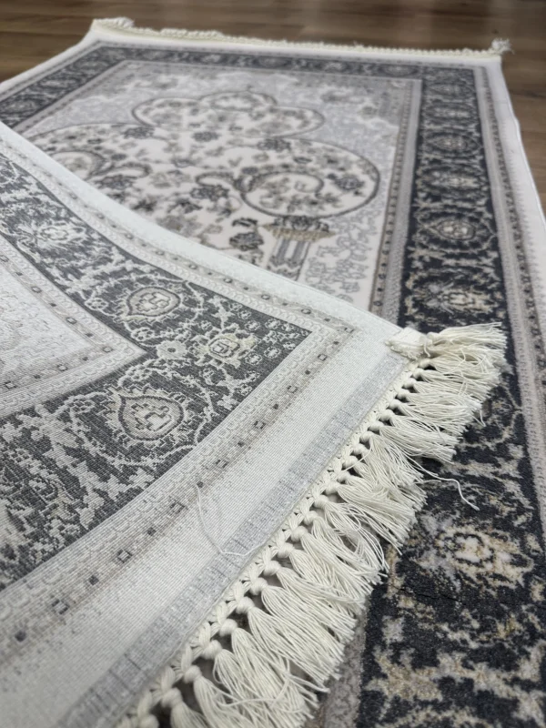 Destan Halı Hira04 Seccade Namazlık Hediyelik Özel tezgah 100 Tarak Parlak Sık Dokuma