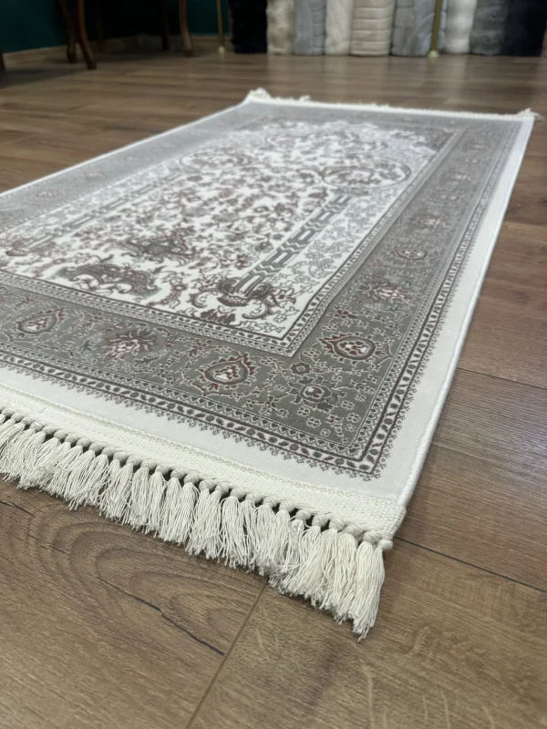 Destan Halı Hira05 Seccade Namazlık Hediyelik Özel tezgah 100 Tarak Parlak Sık Dokuma