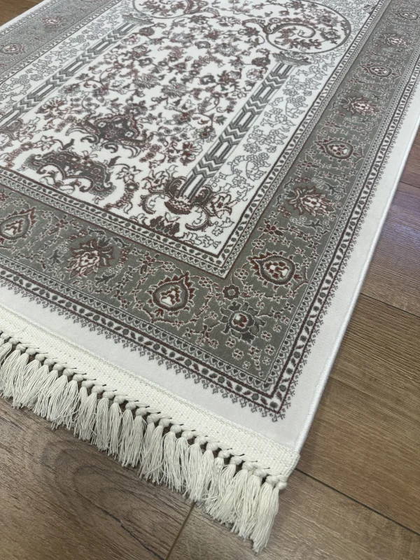 Destan Halı Hira05 Seccade Namazlık Hediyelik Özel tezgah 100 Tarak Parlak Sık Dokuma