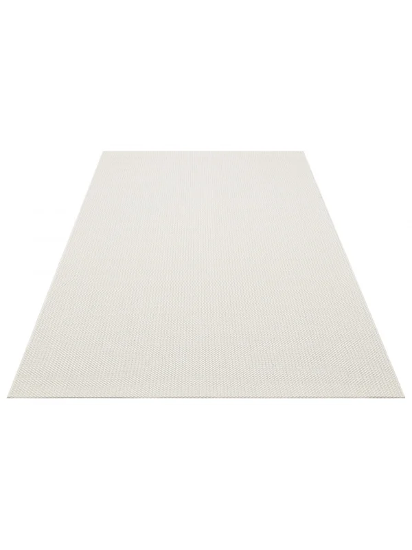 Destan Sisal Plus Özel Ölçü Jüt Sisal Modern Mutfak Salon Koridor Halısı Düz Krem