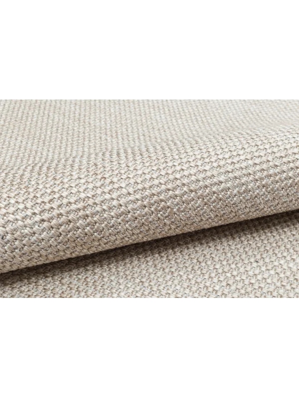 Destan Sisal Plus Özel Ölçü Jüt Sisal Modern Mutfak Salon Koridor Halısı Düz Vizon