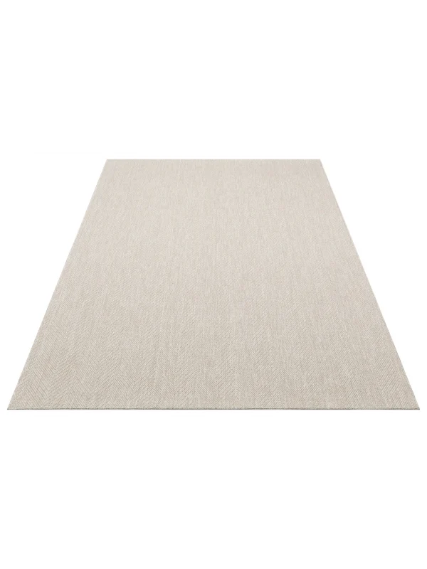 Destan Sisal Plus Özel Ölçü Jüt Sisal Modern Mutfak Salon Koridor Halısı Vizon