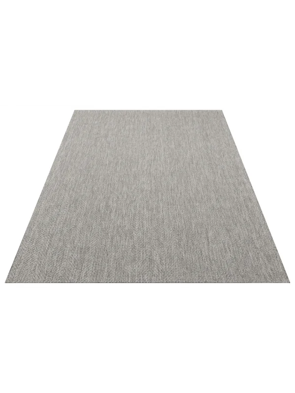 Destan Sisal Plus Özel Ölçü Jüt Sisal Modern Mutfak Salon Koridor Halısı Gri