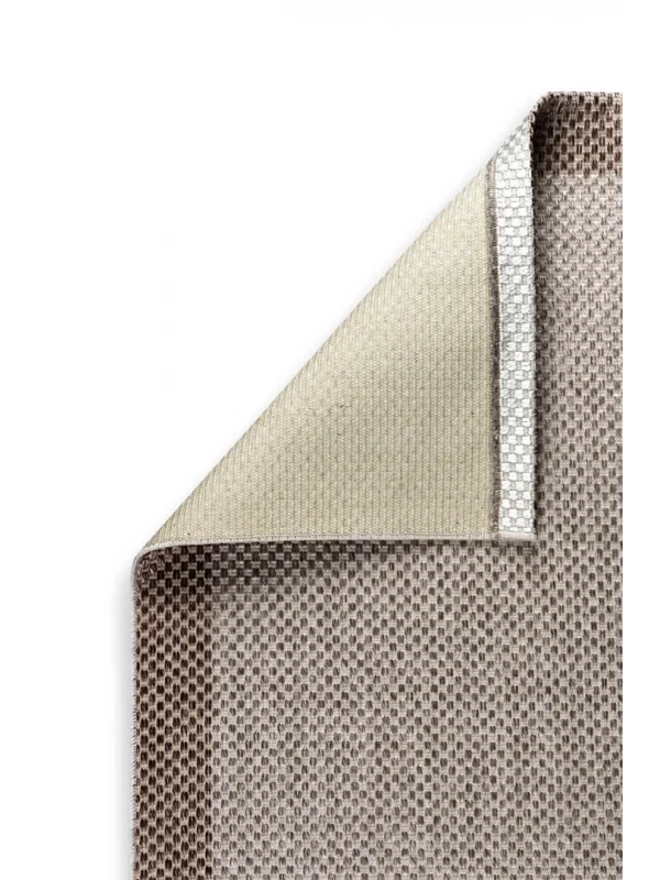 Destan Natura Sisal Bordürlü Özel Ölçü Tam Çerçeveli Jüt Sisal Modern Halı Ntr04 Kahve-Sütlü Kahve