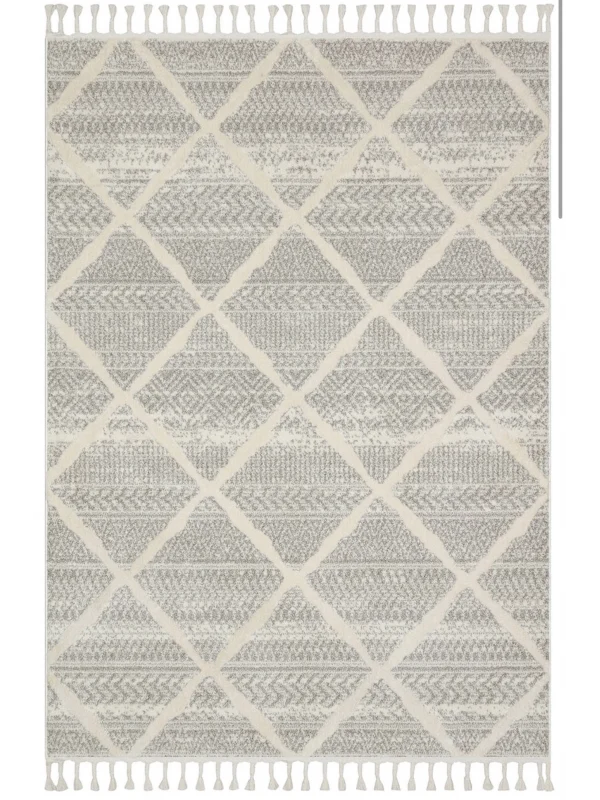 Destan Halı Vogue 02 İskandinav Hav Toz Vermez Etnik Modern Makine Halısı