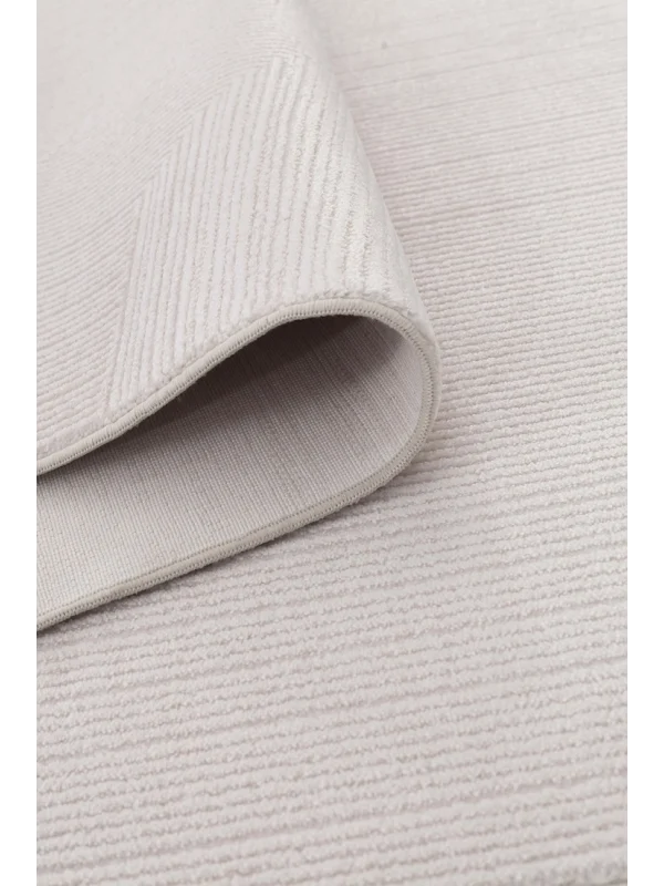 Destan Viyana Özel Ölçülü İnce Yapılı Modern Akrilik Halı VY12 Krem