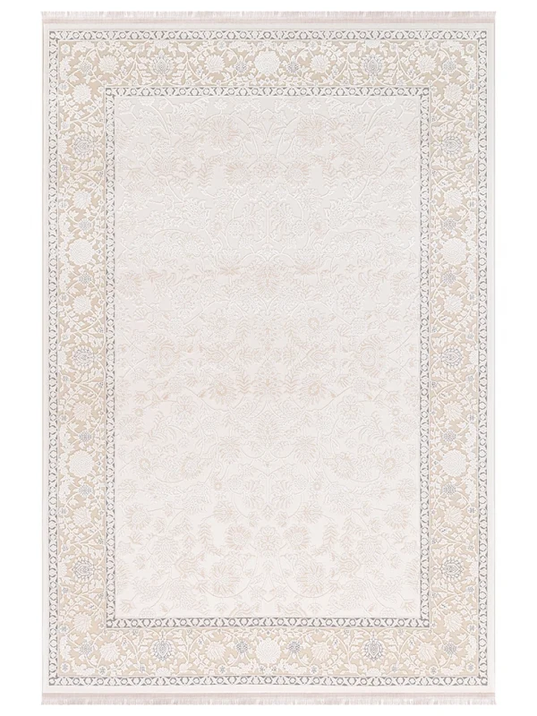 Destan Halı Rivienna Klasik Desenli Viskon Yumuşak Yapılı İpeksi Lüx Salon Halısı DH2