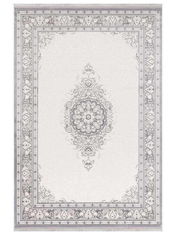 Destan Halı Rivienna Klasik Desenli Viskon Yumuşak Yapılı İpeksi Lüx Salon Halısı DH4